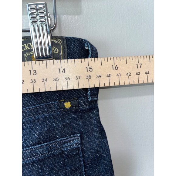 Lucky Brand Womens Sweet N Straight Jeans Size 4/27 Dark Wash Denim - Picture 3 of 8